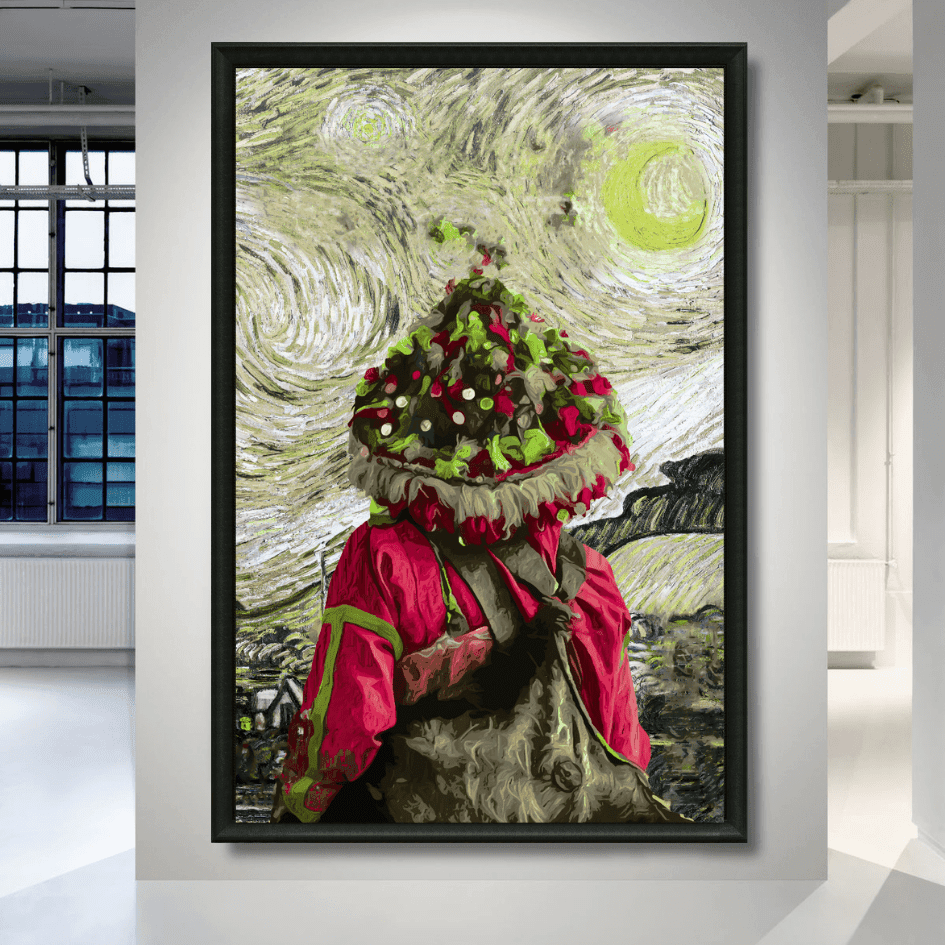 KOLORS artwork room mockup