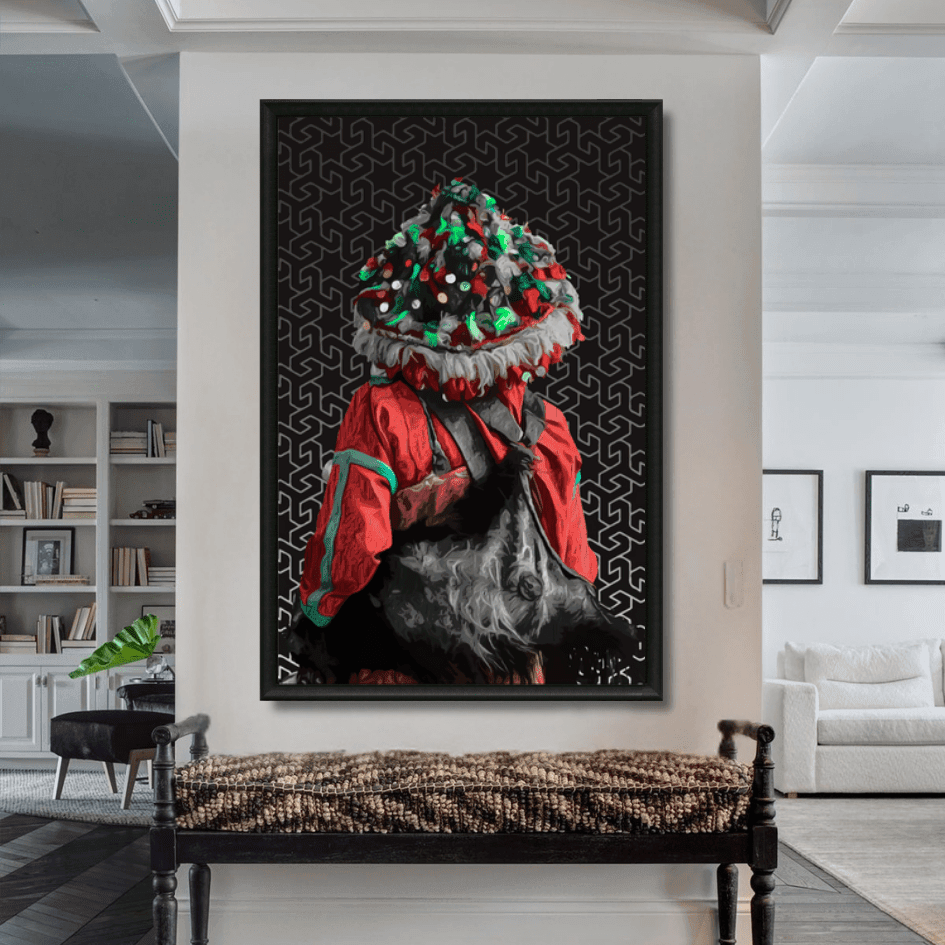 KOLORS artwork room mockup