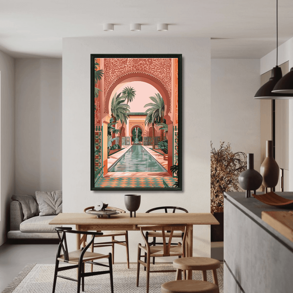 KOLORS artwork room mockup