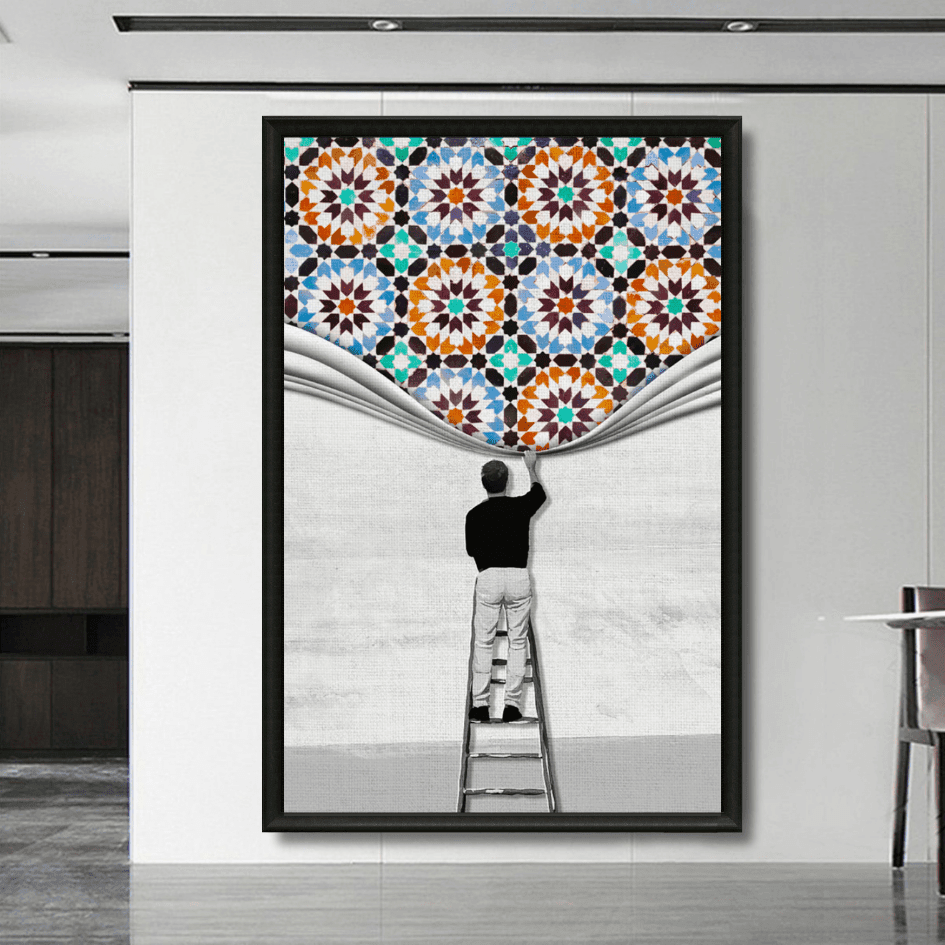 KOLORS artwork room mockup