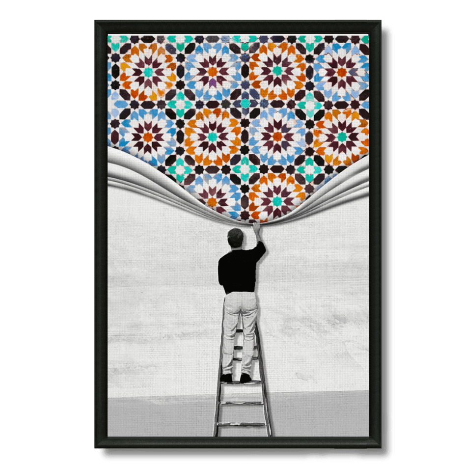 KOLORS artwork room mockup