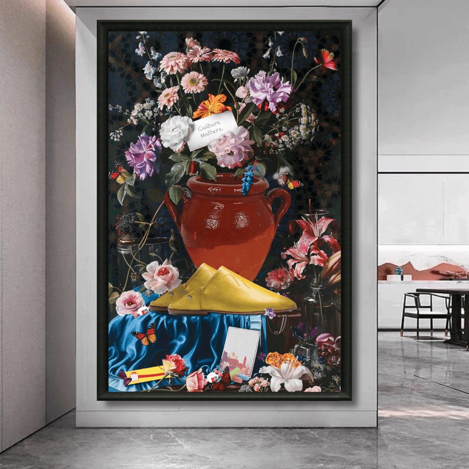 KOLORS artwork room mockup