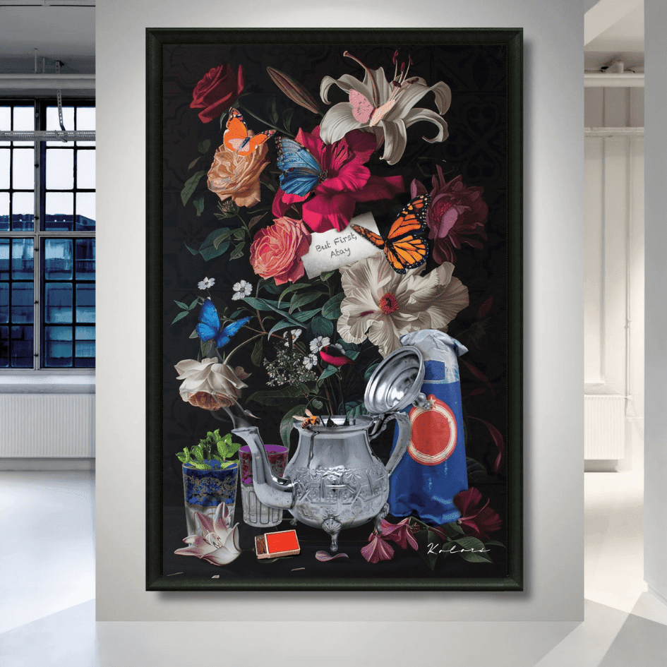 KOLORS artwork room mockup