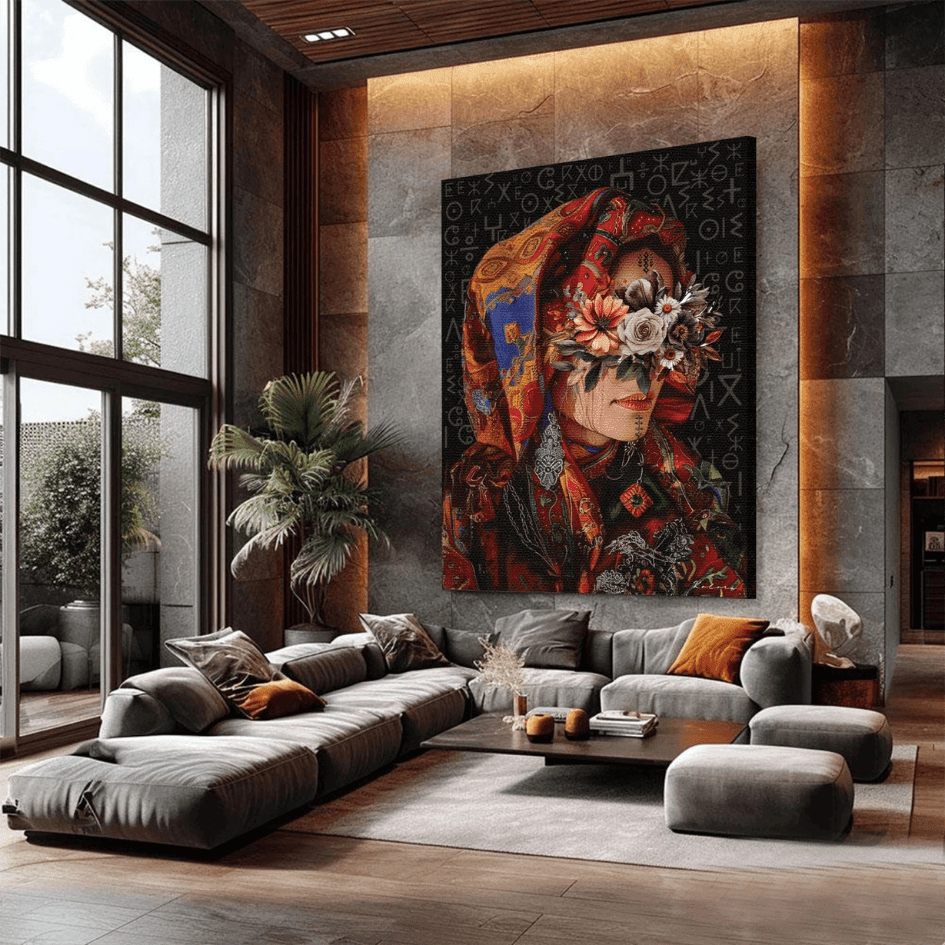 KOLORS artwork room mockup