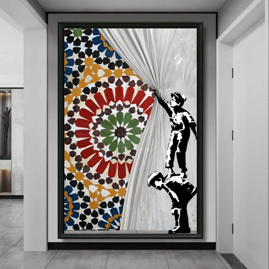 KOLORS artwork room mockup