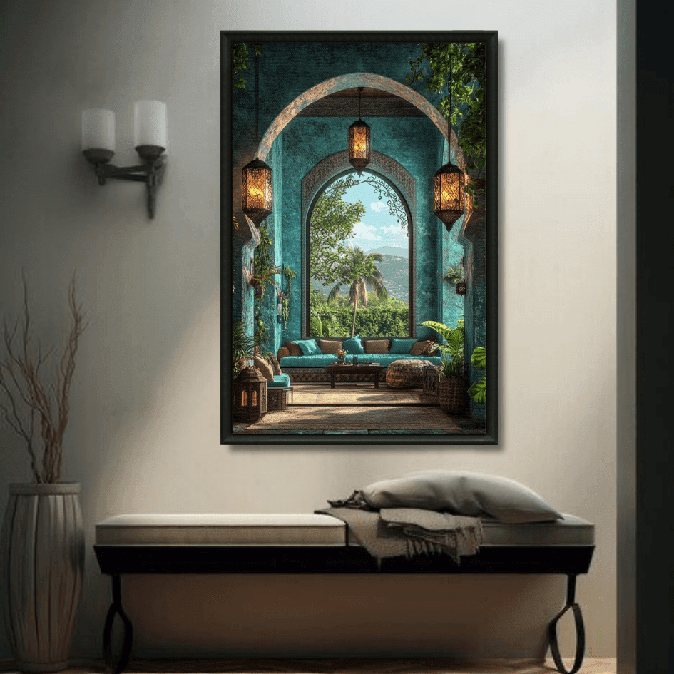 KOLORS artwork room mockup