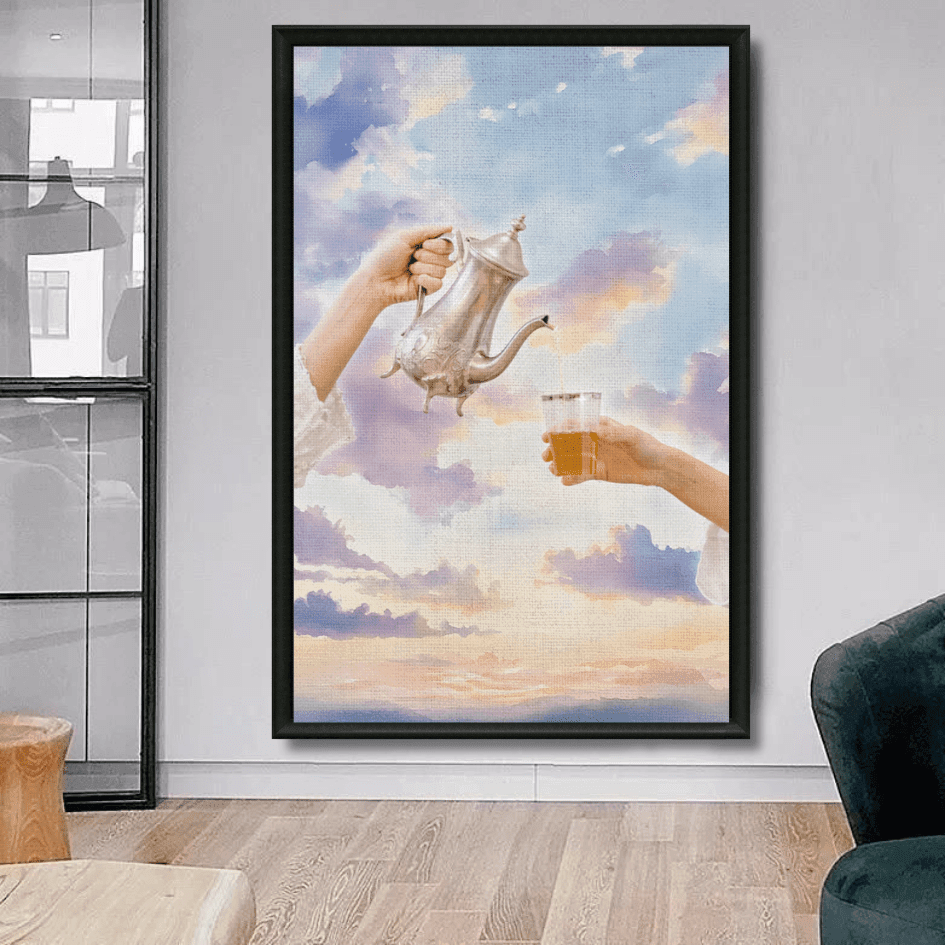KOLORS artwork room mockup