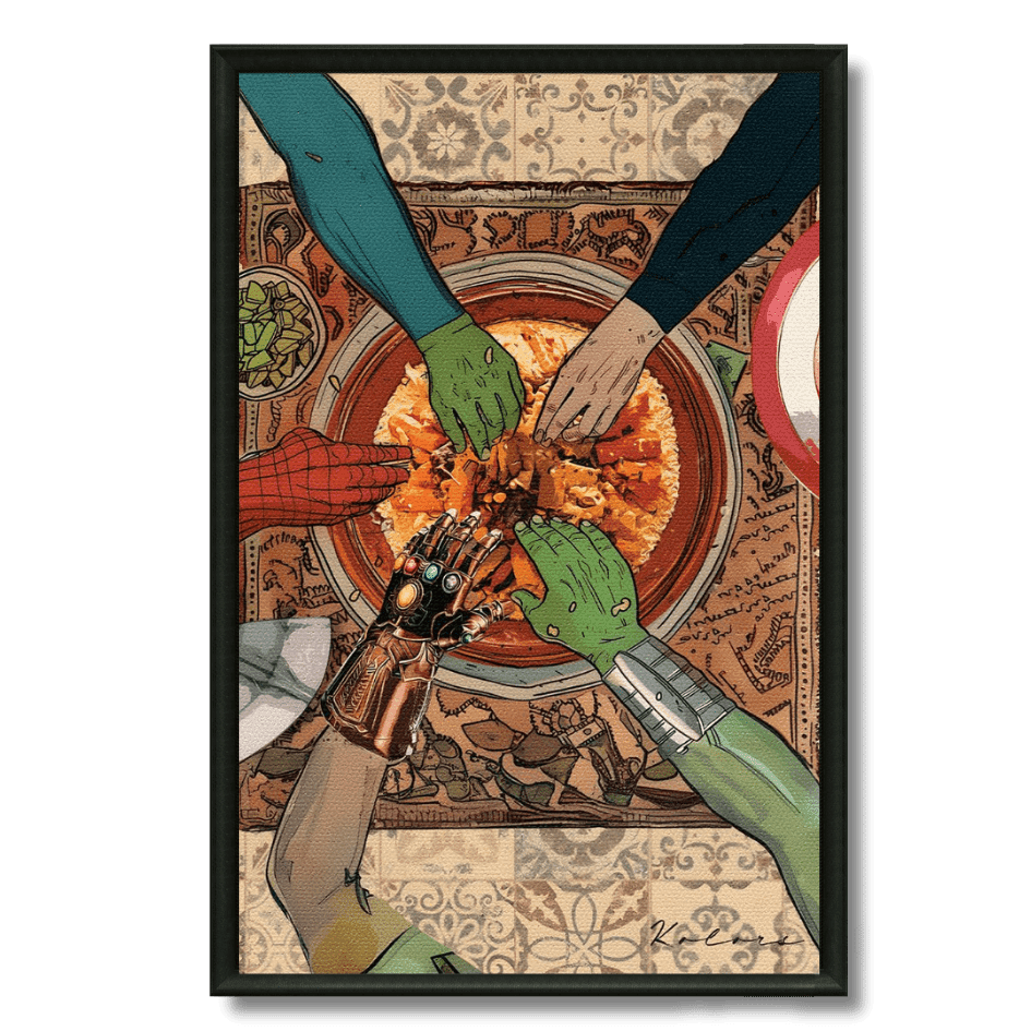 KOLORS artwork room mockup