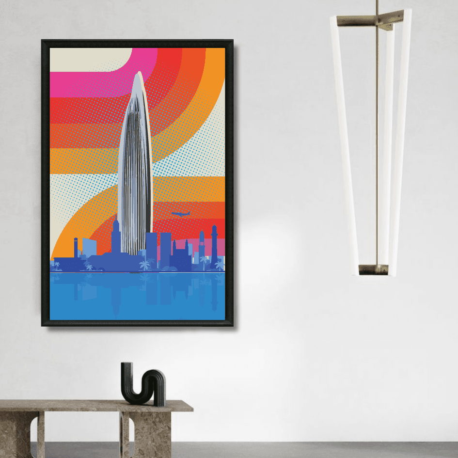 KOLORS artwork room mockup