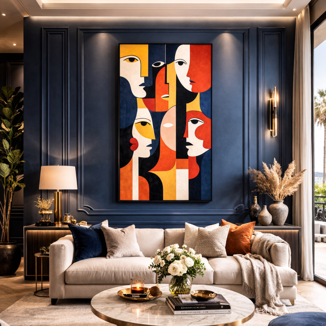 KOLORS artwork room mockup