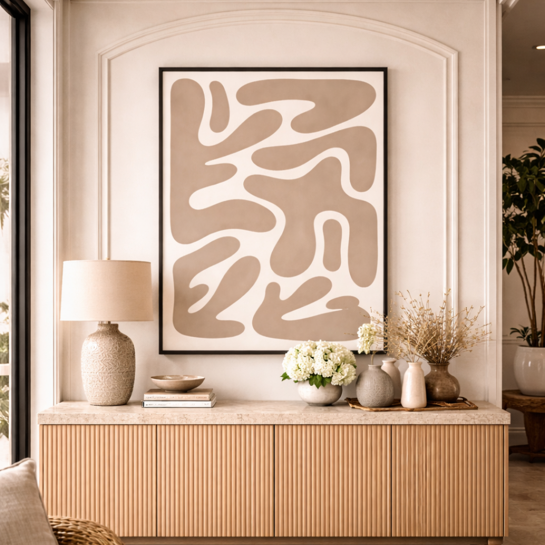 KOLORS artwork room mockup